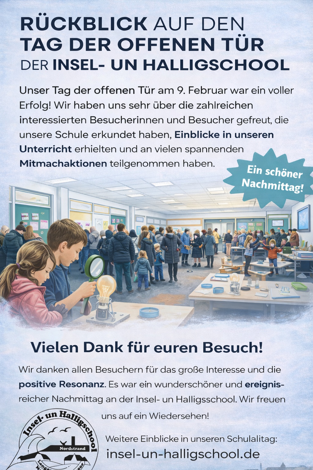 Rückblick auf unseren Tag der offenen Tür