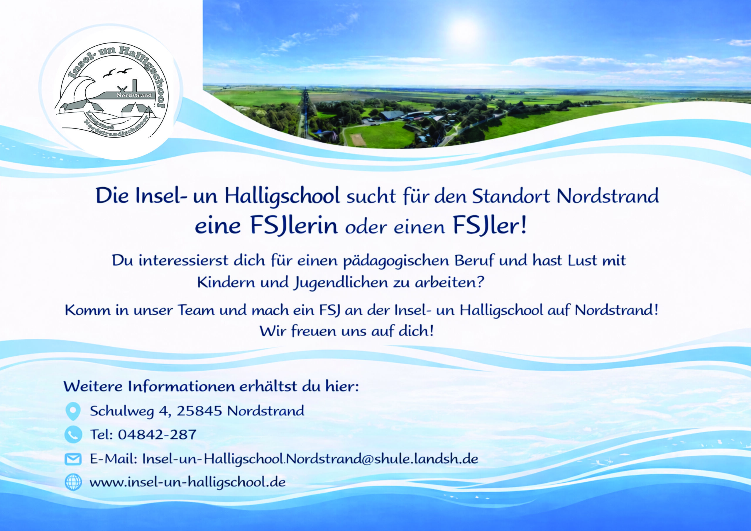 FSJ an der Insel-un Halligschool auf Nordstrand
