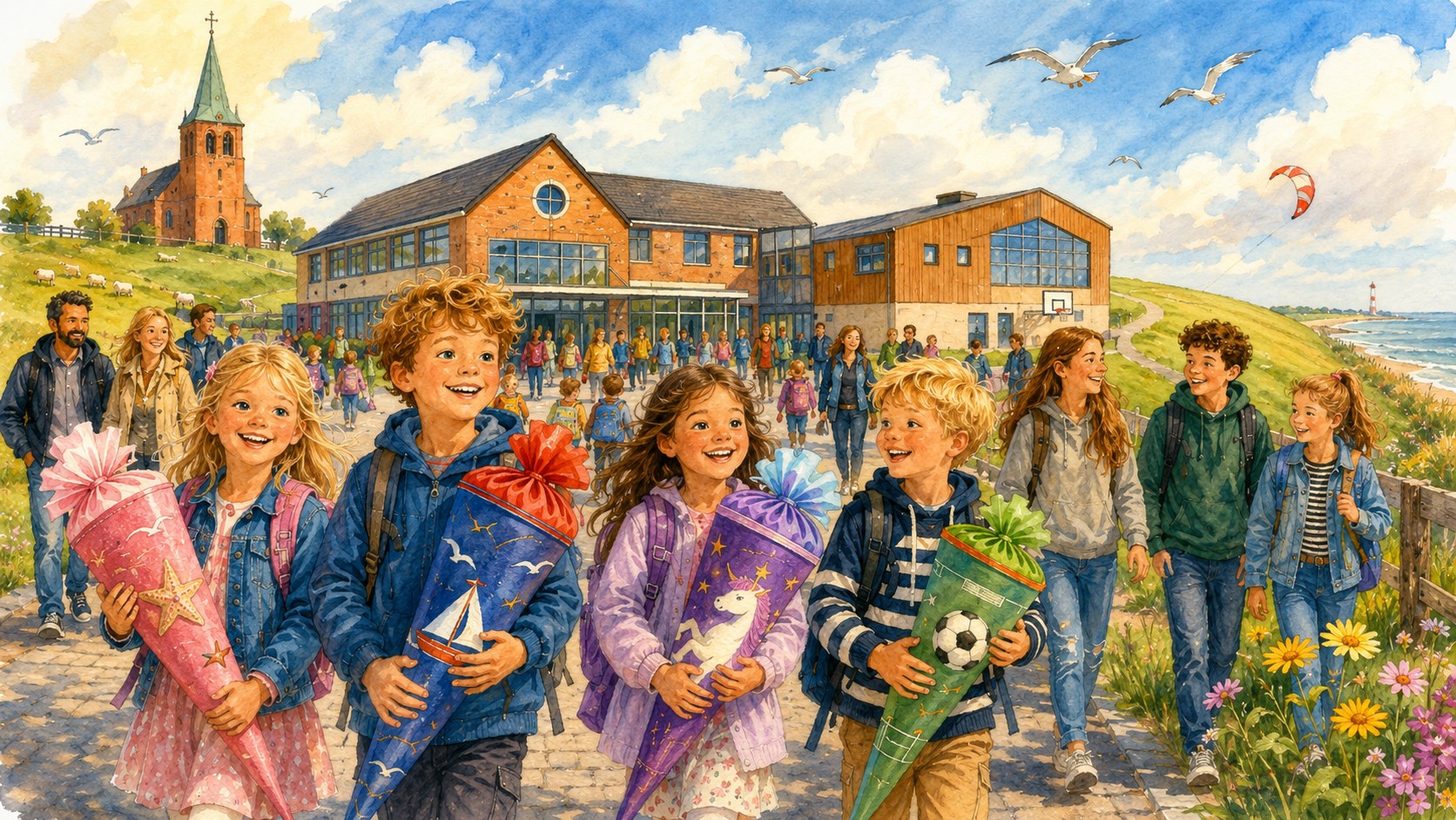 Herzlich willkommen an der Insel- un Halligschool Nordstrand!