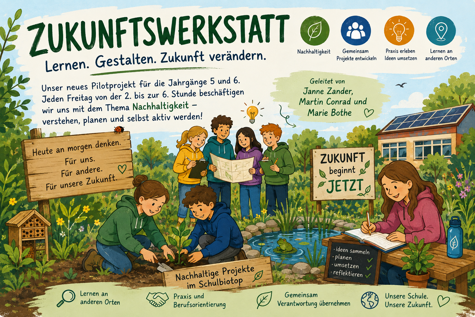 Zukunftswerkstatt – Lernen, gestalten, Zukunft verändern